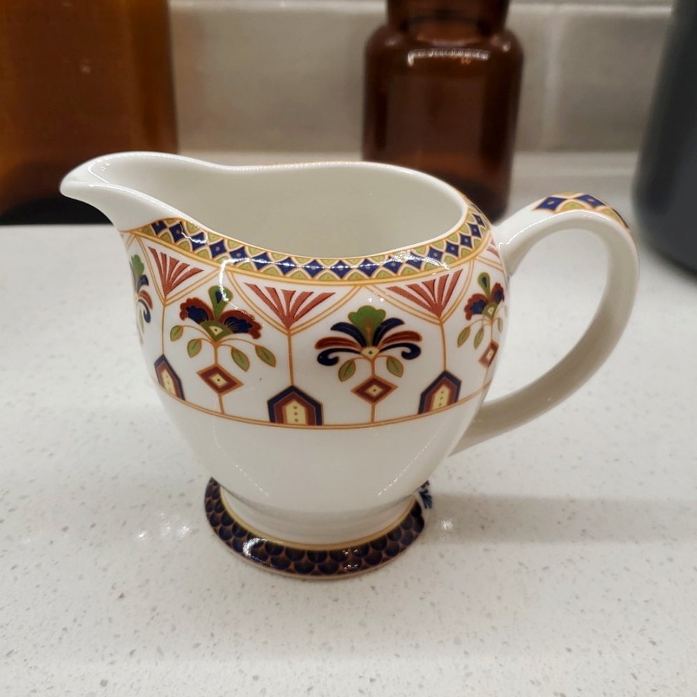 Imari by Queen's Bone China Creamer India